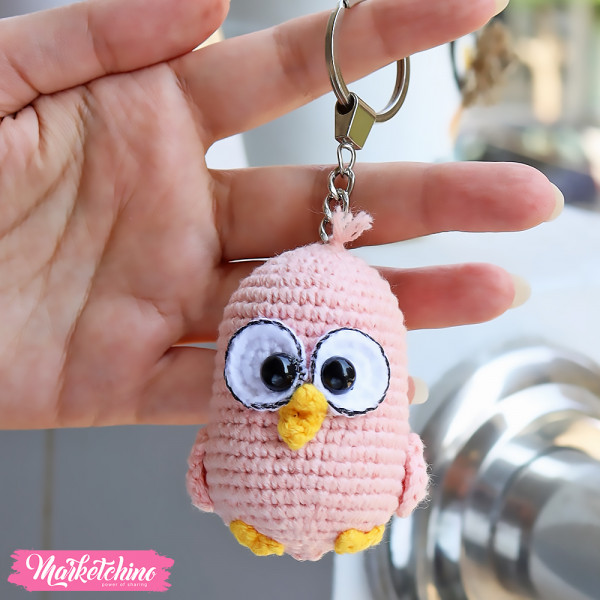 Crochet Keychain-Chicken 