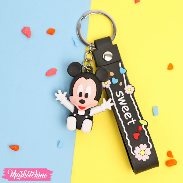 Silicone Keychain-Mickey Mouse 