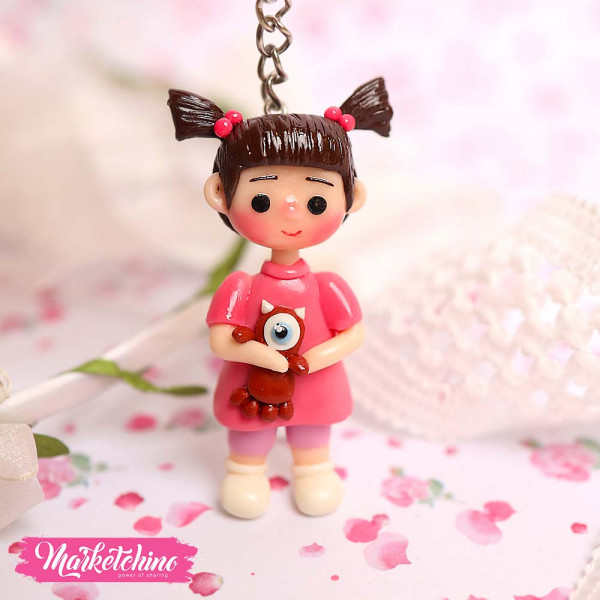 Ceramic keychain-Boo