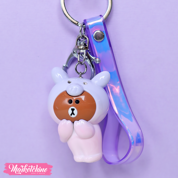 Acrylic on sale bear keychain