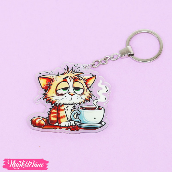 Acrylic Keychain - Cat