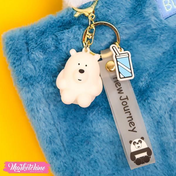 Ice bear keychain hotsell