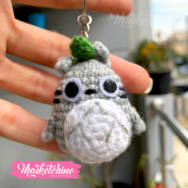 Keychain-Crochet-My Neighbor Totoro