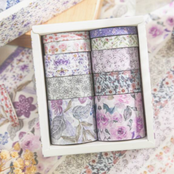 10 Rolls Hand Account Decorative Washi Tape