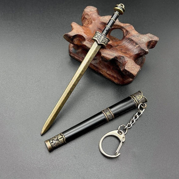 Sword keychain on sale