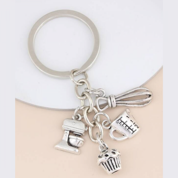 Cake Design Keychain