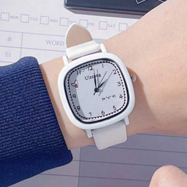 Womens white waterproof watch deals