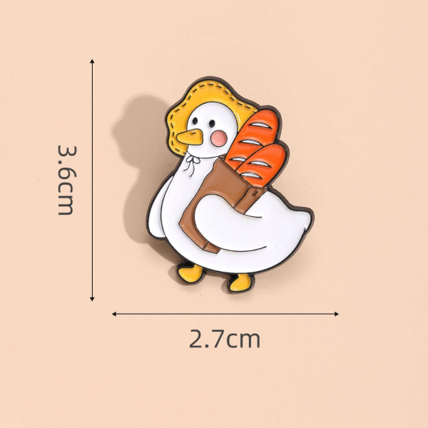  Duck Design Brooch1