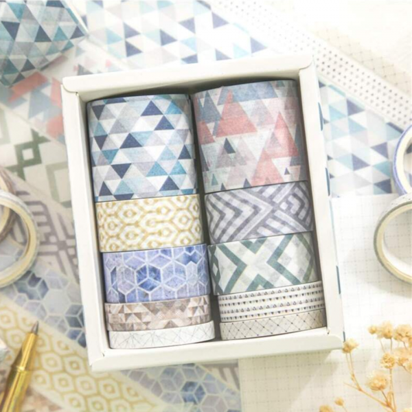 10 Rolls/set Hand Account Decorative Washi Tape