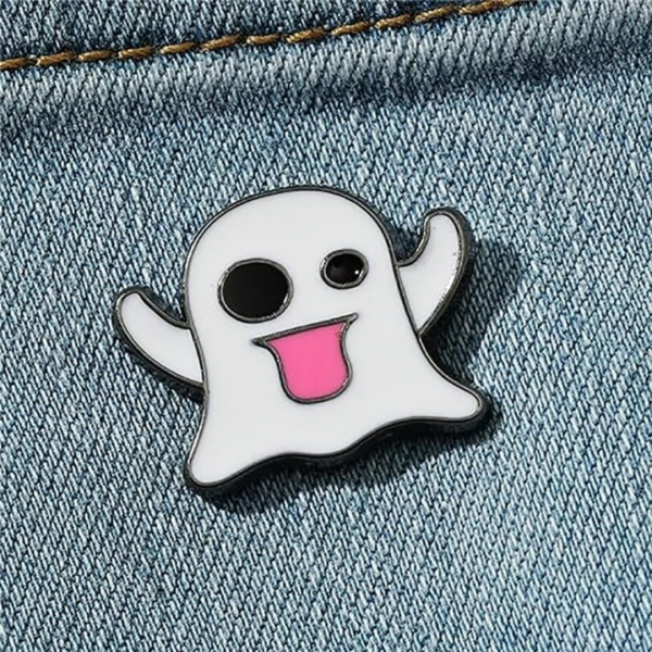Boo Ghost brooch for children