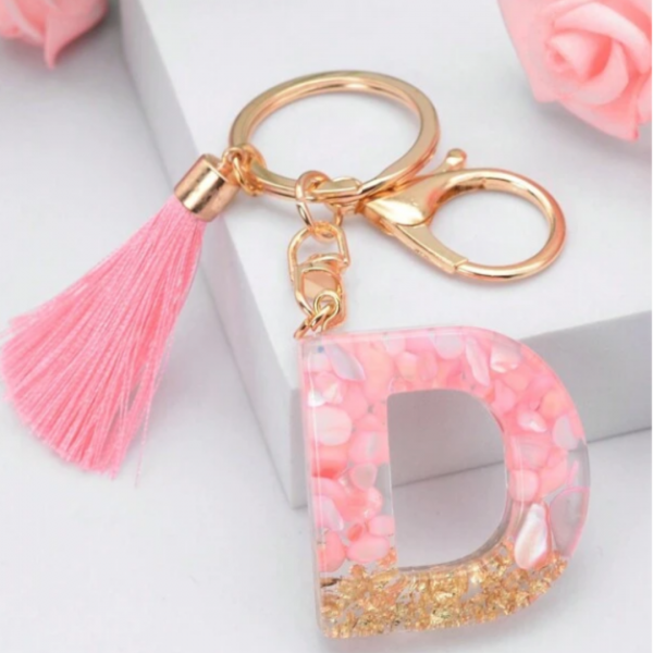Letter d keyring hotsell