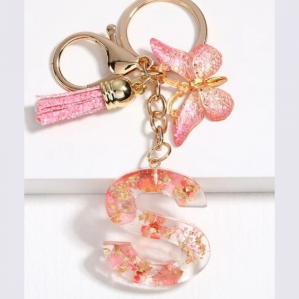 Keychain of letter s sale
