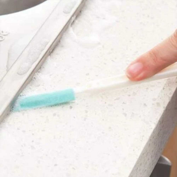 3pcs White Cleaning Brush Set Multi functional Kitchen 