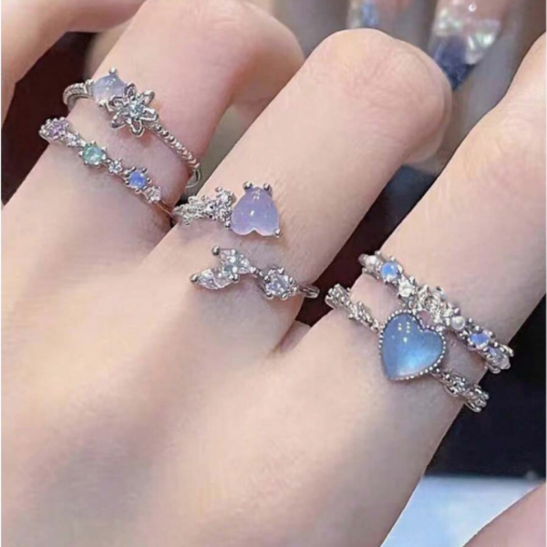 Layered ring set online