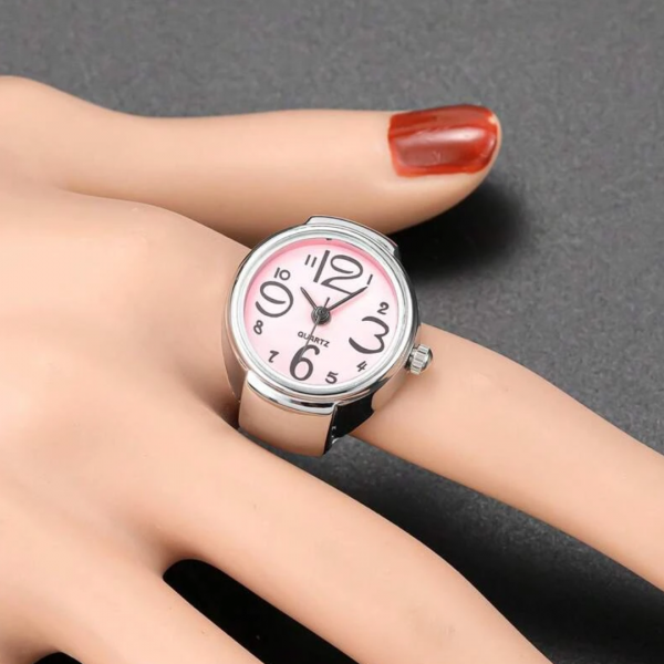 Quartz ring hotsell watch
