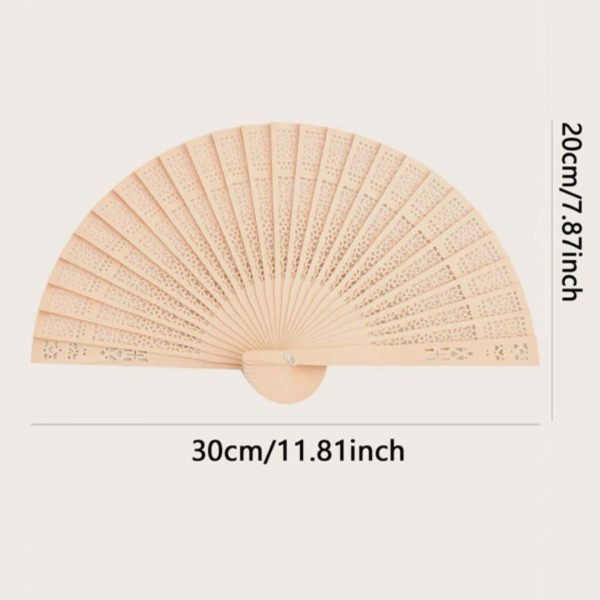 Hollow Out Manual Fan