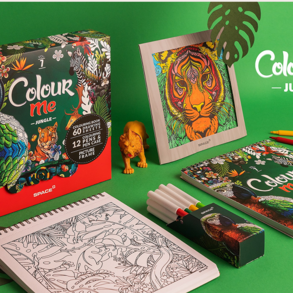 Color Me Book-Jungle 