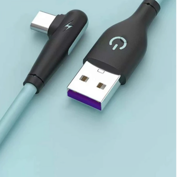  Silicone Type-C Fast Charging Data Cable ( 1 m)