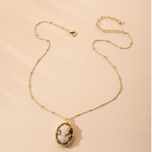 Figure Charm Necklace