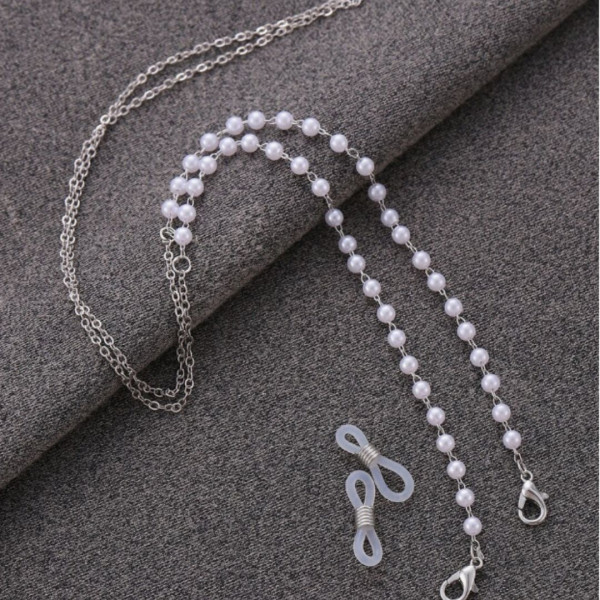 Pearl eyeglass chain clearance