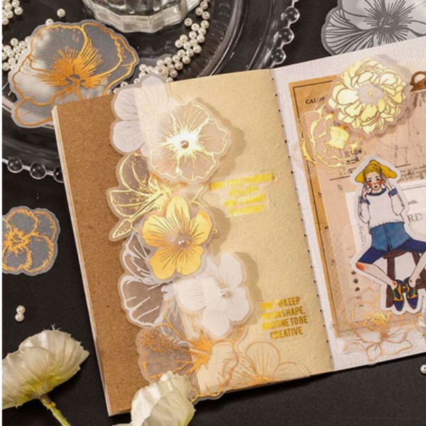 20pcs Flower Pattern Random Sticker