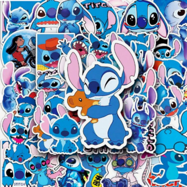 50Pcs Funny Stitch Stickers 