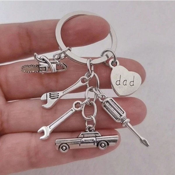Street Handmade Dad Keychain 