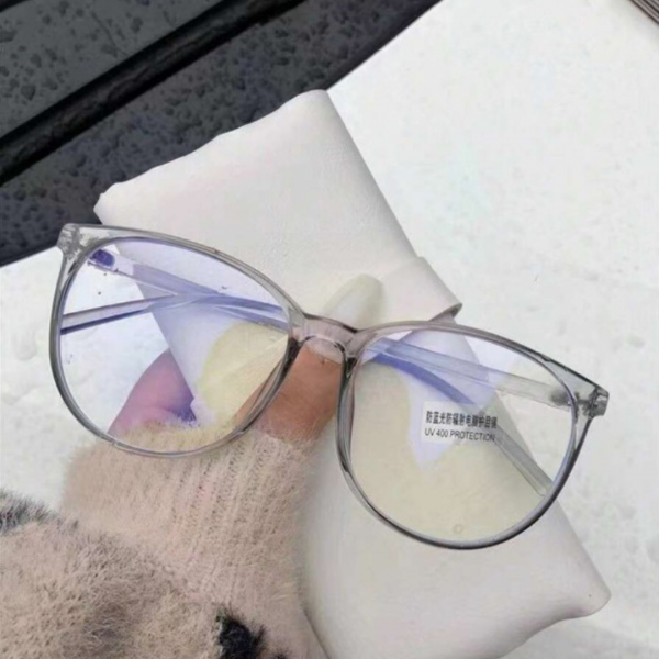 Transparent Women s Glasses Frame Large Square Ultra Light