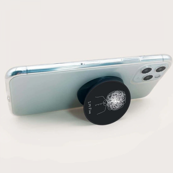 Cartoon Graphic Stand-Out Phone Grip