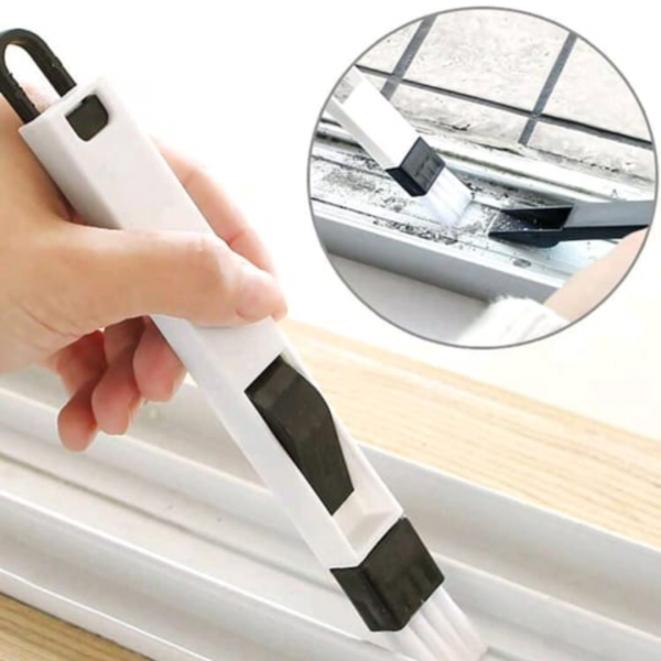 PP Gap Cleaning Brush, Modern Two Tone Cleaning Brush For Window