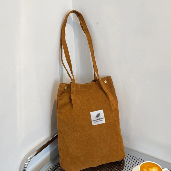 Corduroy shopper outlet