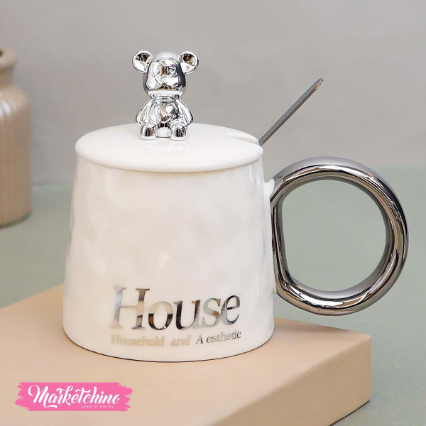 ceramic mug - house white