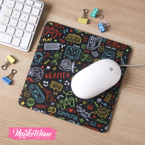 Rubber Mouse Pad-Game