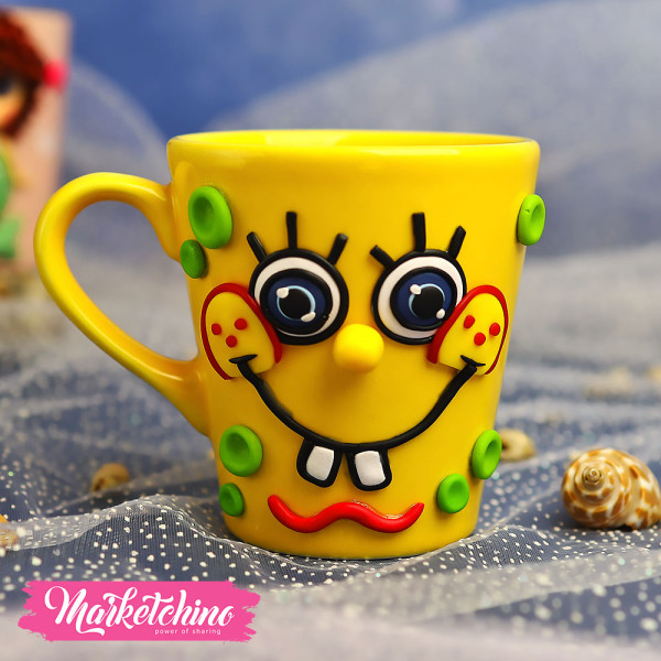 Polymer Ceramic Mug-Sponge Pop