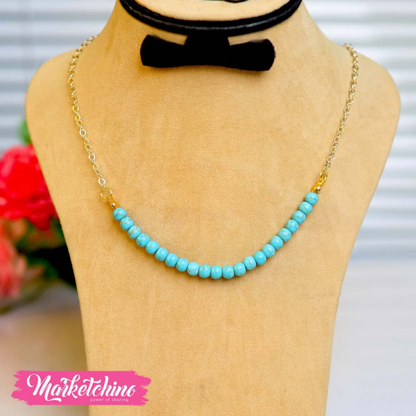 Necklace-Turquoise Stone