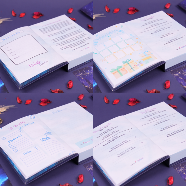 Box Daily planner - Blooming ( 2025 ) 