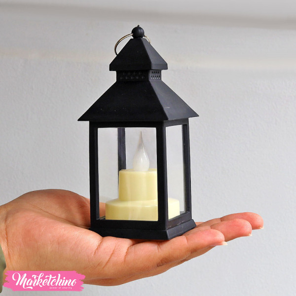Acrylic Lighting Lantern-White-Small