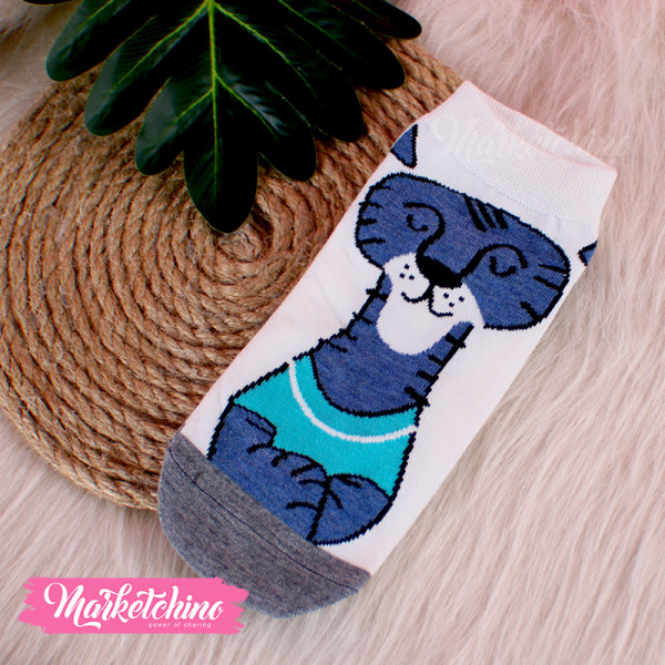  Foot Socks-Tiger 