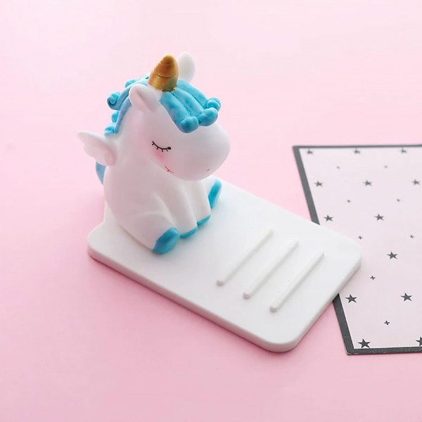 3D Silicone Phone Stand - Unicorn 