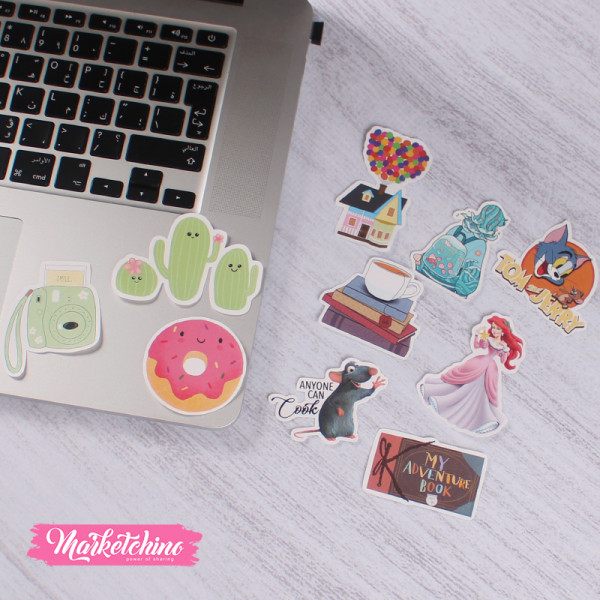 Sticker--LapTop (set of 10 )-4