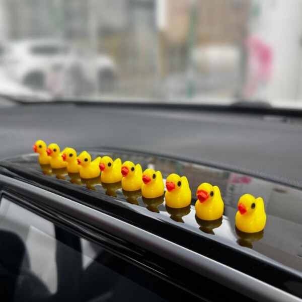 Cartoon Duck Design Car Ornament