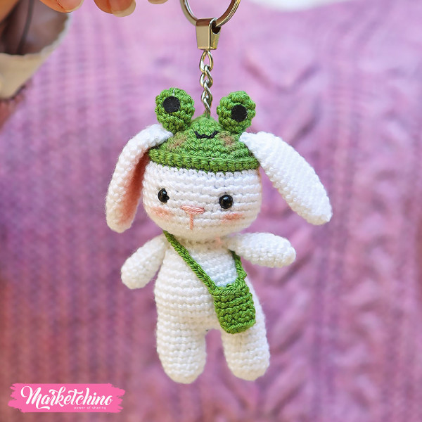 Crochet Keychain-Olive Bunny - Buy best Handmade Products in Egypt with  best Prices
