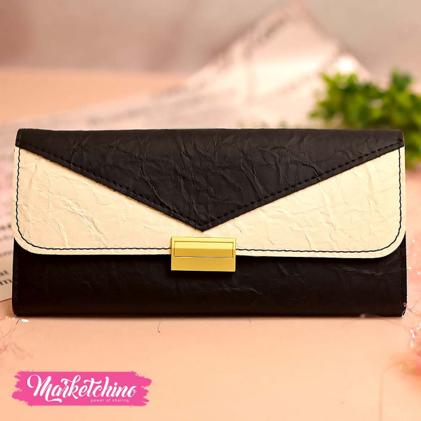 Leather Wallet -Ribbon 