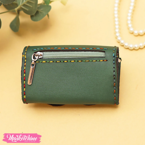 Leather Wallet-Butterfly 