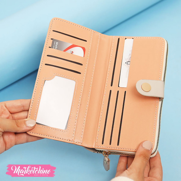 Leather Wallet - Flower