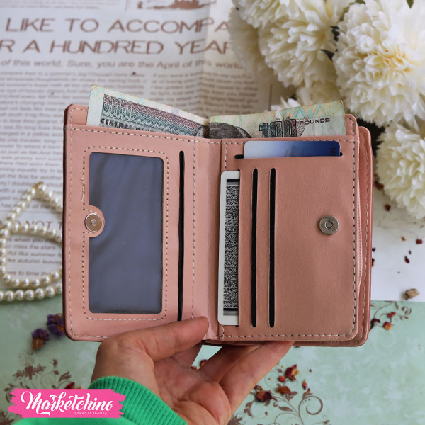 Small Leather Wallet - Eiffel tower
