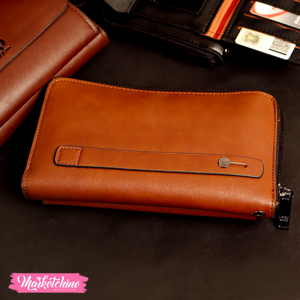 Leather Hand Bag For Men - Jeep