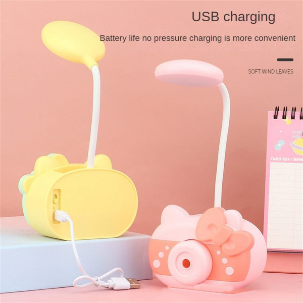 Acrylic Camera Lighting Lamp&Sharpener-Yellow