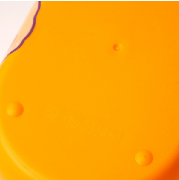 Double-Layer Portable Lunch Box-Orange Duck