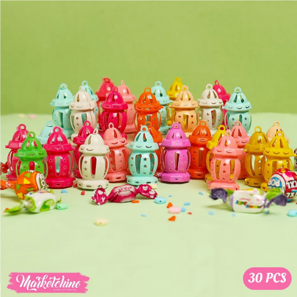 Set Of 30Pcs Of Lantern Bonbon - Colorful 